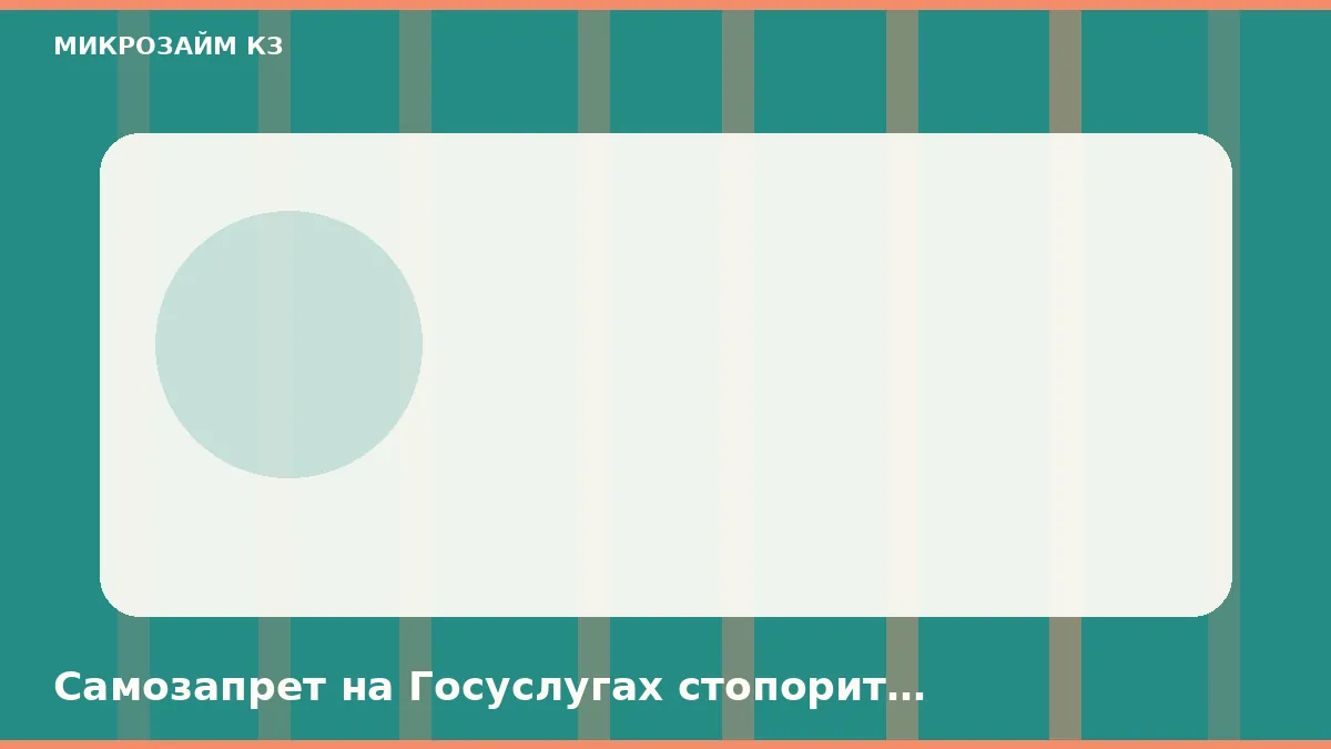 Самозапрет на Госуслугах стопорит заявку из Ростова-на-Дону раньше МФО