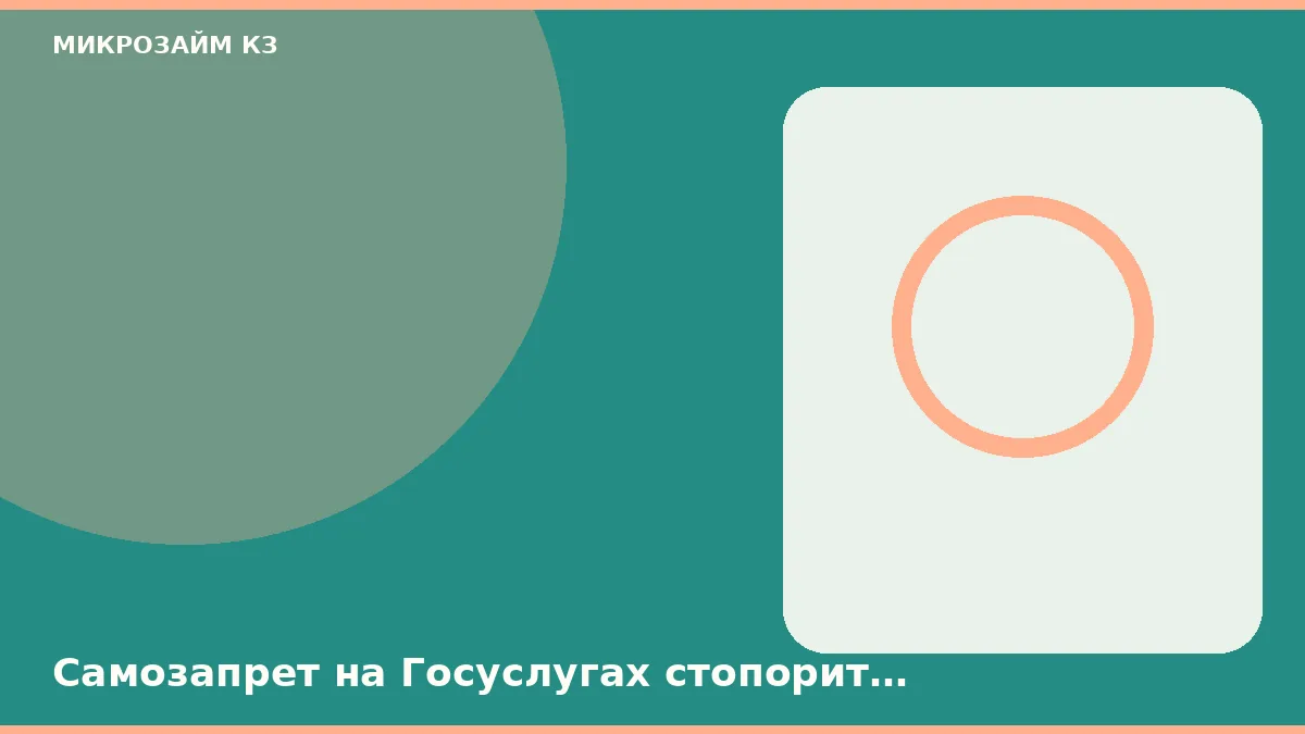 Самозапрет на Госуслугах стопорит заявку из Ростова-на-Дону раньше МФО
